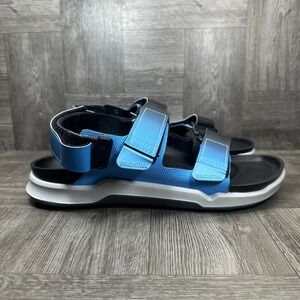 Birkenstock Mogami Terra Sandals Womens 11 Blue Black Sporty Hiking NEW